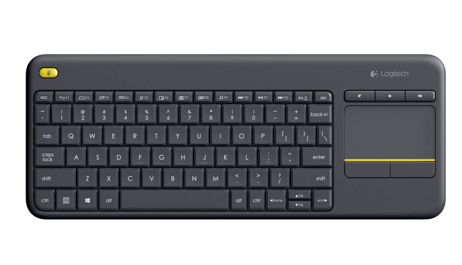 Clavier sans fil avec pavé tactile