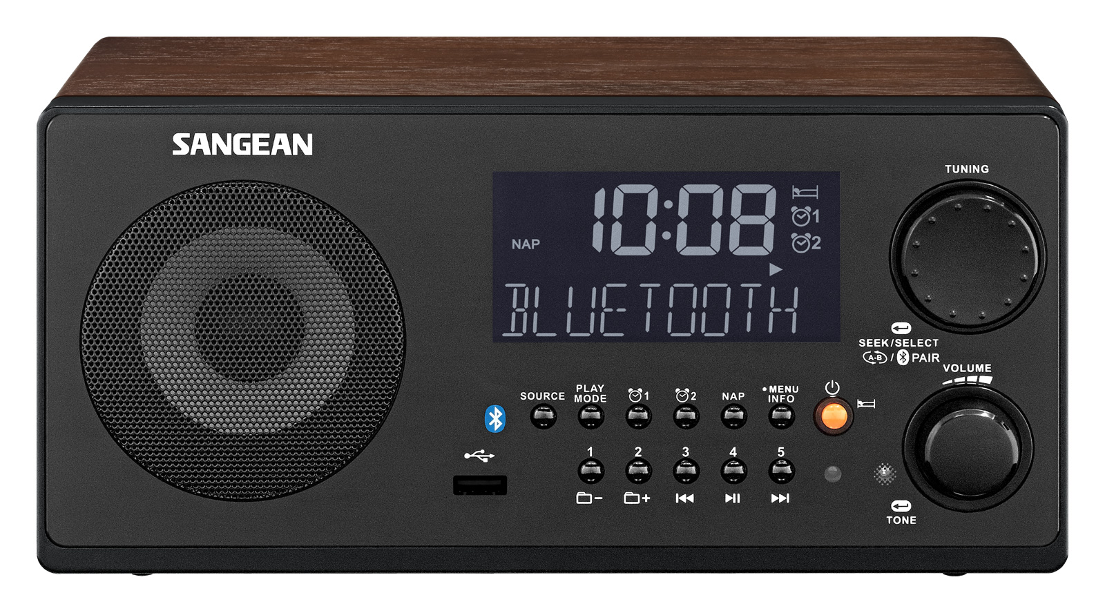 Radio de table AM / FM RBDS avec Bluetooth WR-22