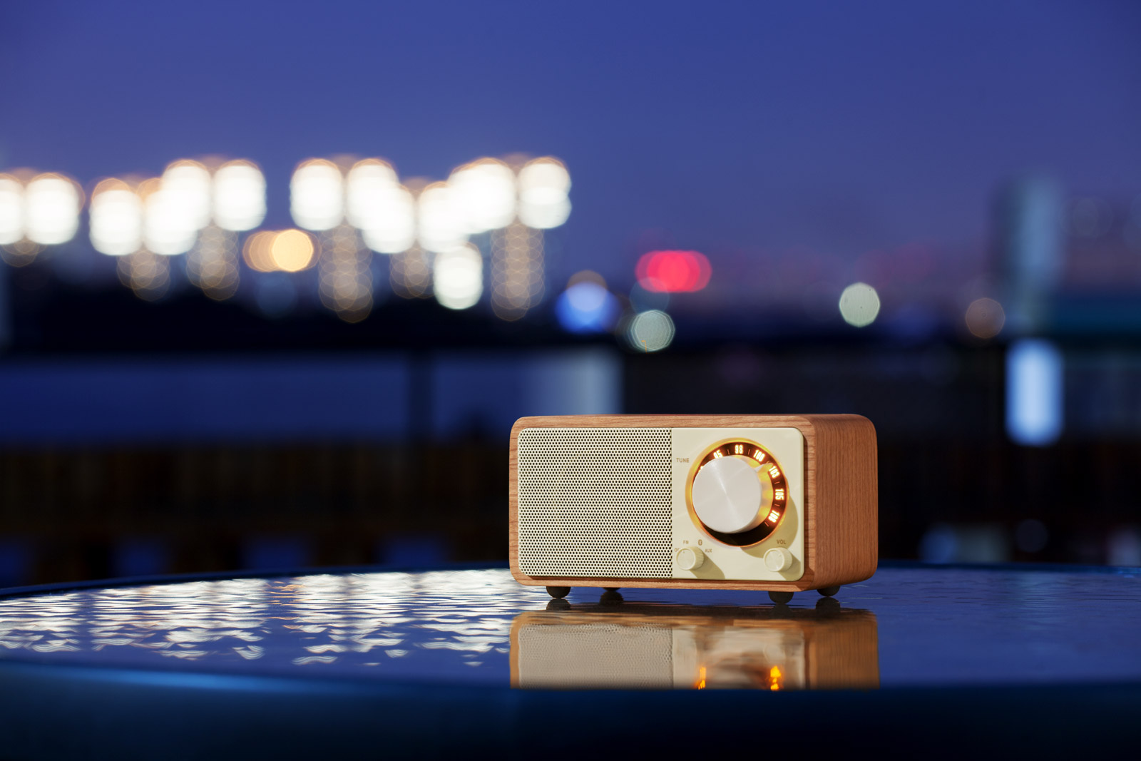 Radio FM avec Bluetooth portatif WR-7