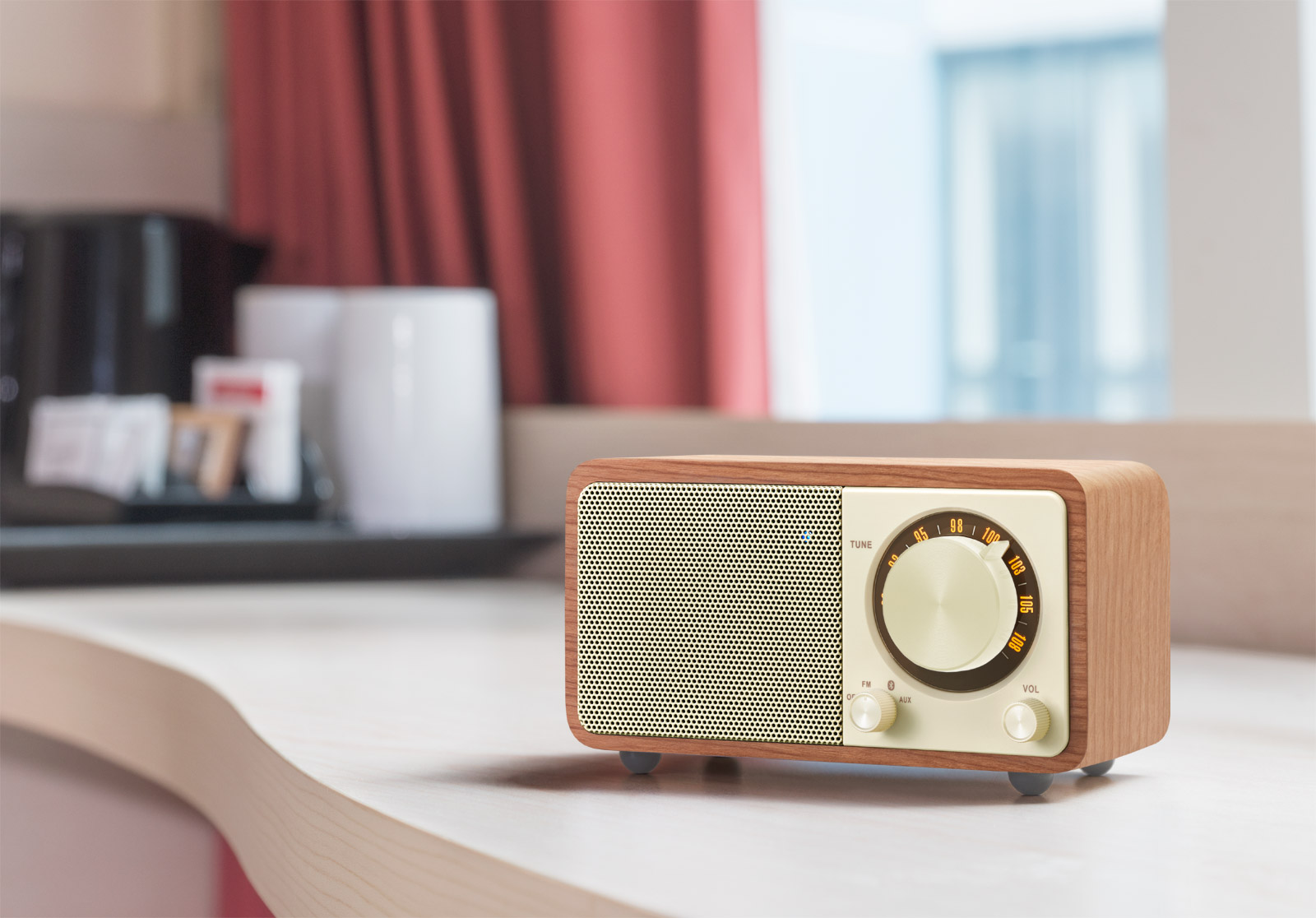 Radio FM avec Bluetooth portatif WR-7